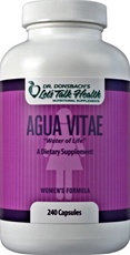 AGUA VITAE WOMEN Capsules - A Multi-Vitamin/Mineral Supplement Formulated Especially for Women